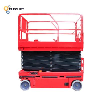 中国 PLC Control Mini Scissor Lift Platform Power Source Electric 1.5kw 販売のため