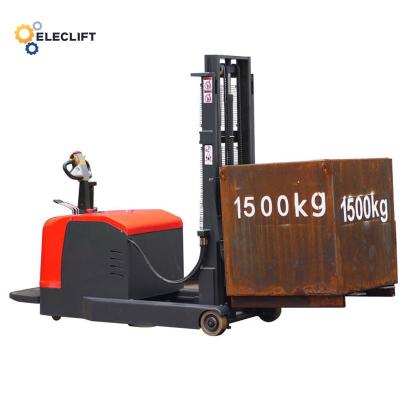 China Electric Warehouse Forklift Truck 1000-3000kg Capacity Handling 0.7-1.2 Meters Fork for sale