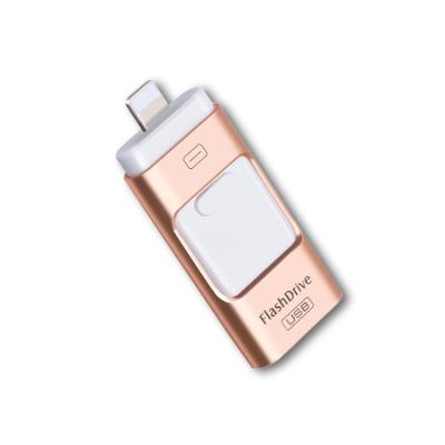 China 2020 Best Wholesale Metal USB Stick 3 in 1 OTG USB Flash Drive For Phone for sale