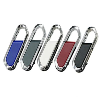 China Hot Sale Metal USB Pen Drives Hook /Buckle/ Carabiner Custom Bulk Custom Flash Order for sale