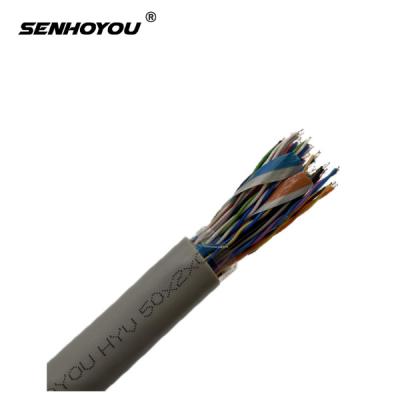 China 10 20 25 50 100 120 200 1200 Multi Pair Communication Cable 0.4mm Telephone Cable j11 Outdoor Copper 0.5mm Indoor Bare Pairs for sale