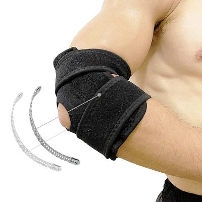 China Wearable and Breathable Adjustable Sleeping Elbow Splint Elbow Support Immobilizer Brace Stabilizer for Ulnar Tunnel Syndrome for sale