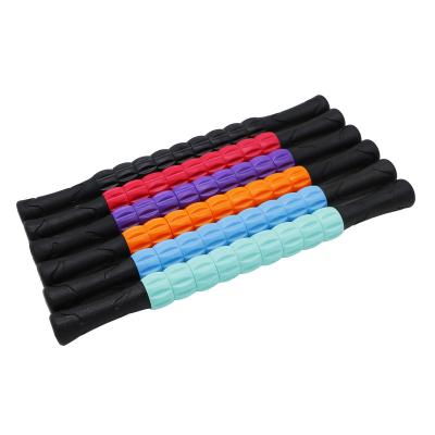 China Hot Sale Easy Operation Fitness Muscle Massager Portable ABS Muscle Massager Roller Yoga Leg Massage Stick for sale