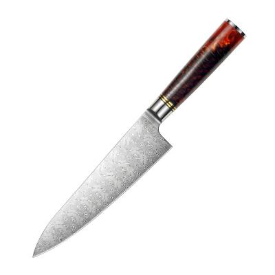 China New Sustainable Selling Professional Style 8 Inch Damascus Steel Knives for sale