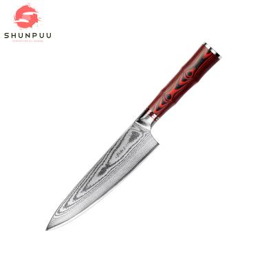 China Viable Hot Sale High Quality Damascus Vg10 Chef Knife for sale