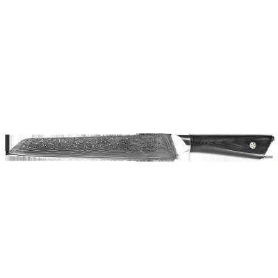 China 8 Inch Viable Professional Damascus Kitchen Steel Bread Knife for sale