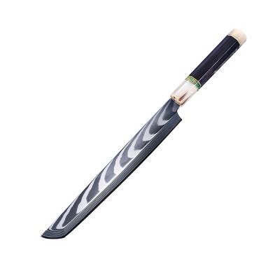 China 10 Inch Sustainable Professional Japanese High Carbon Damascus Stainless Steel Fish Knife for sale