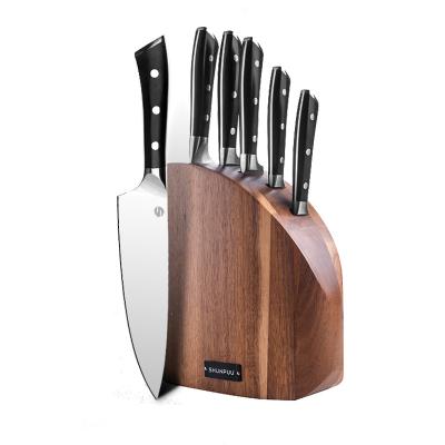 China Modern Wholesale Multifunctional Stainless Steel Kitchen Knife Cooking Set for sale