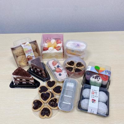 China Plain Eco-Friendly Disposable Eco-Friendly Empty Dessert Restaurant Cake Tools With Custom Packing for sale