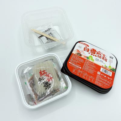 China Hot Selling Wholesale Disposable Hotpot Home Use Cooking Battery Self Heating And Cooling Food Container for sale