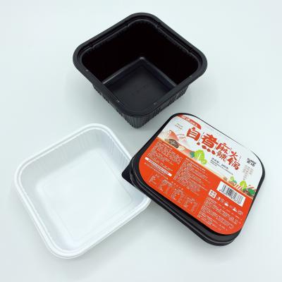 China High Quality Disposable Heating Disposable Bowl Self Pot Rice Noodle Hot Bowl for sale