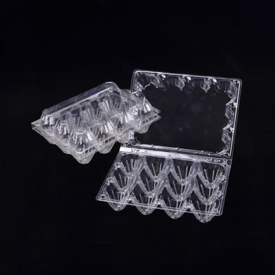 China Factory Price Blister Disposable Clear Egg Tray Supplier Storage Plastic Egg Tray Pet for sale