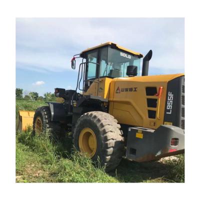 China Construction worksÂ   Used Chinese SDLG Wheel Loader Machine For Sale 955F for sale