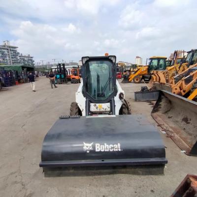 China Construction worksÂ   Used Bobcat Mini Skid Steer Loader S550 Skid Steer Loader With Track for sale