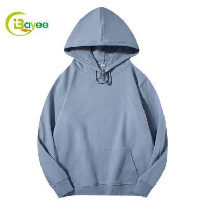 China Wholesale Best Quality Multiple Color Blank Hoodies Anti Shrink Bulk Pull Over Autumn Solid Color Mens Hoodies for sale