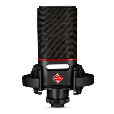 China FANGDONG professional studio condenser microphone desktop gaming cardioid microphone for singing 48V for sale