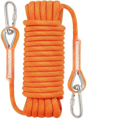 China High Strength Climbing Gear Climbing Rope , Static Rope Outdoor Survival Braided Rope KN-S42 for sale