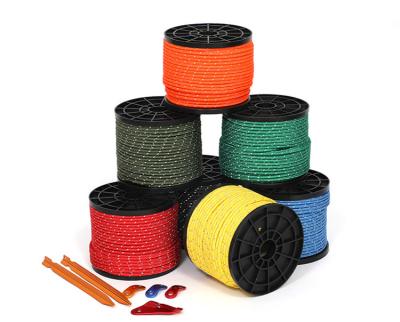 China High Quality Hot Sale Reflective Tent Cord Outdoor Tent Awning Increasing Camping Rope KN-S06 for sale