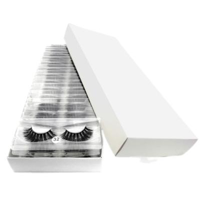 China New Product Hand Made Strip Thick Full Lashes Beauty Supplies 3dmink Natural False Hair Eyelashes for sale