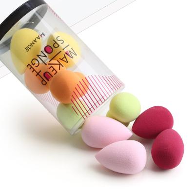 China Wholesale Custom Pink Logo Latex Free Super Soft Low MOQ Hydrophilic Non-Latex Private Label Make Up Makeup Sponge Beauty Sponge Blender for sale