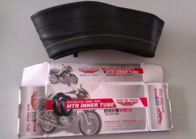 China Natural Rubber / Butyl Rubber 3.00-17 3.00-18 mtr Motorcycle Inner Tubes Kenya For CG125 Motorcycle for sale