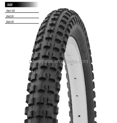 China BMX mtb tire 24x1.95 16x1.75 14x1.75 16x1.95 16x2.125 mountain bike tires for sale