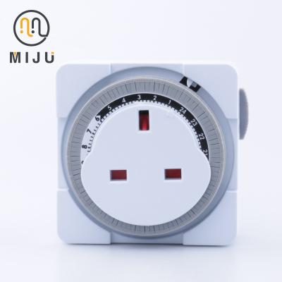 China 48 UK ON/OFF 24 Hour Program Mechanical Timer Fridge Timer for sale