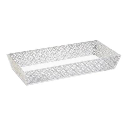 China Morden Judaica 5mm Thick Acrylic Laser Cut Serving Tray For Bread, Candy Family, Party for sale