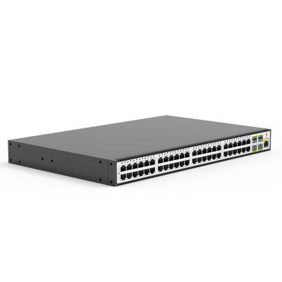 China XikeStor 2.5g 48 Electrical Ports And 10g Optical 4 Ports L2 Managed Network Switch WEB/CLI Manage Internet Hub Ethernet Switch 440(l)x330(w)x44(h)mm for sale