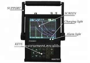 China Dual 4a Ultrasonic Testing Flaw Detection Solid Metal Housing For Gate / Dac Alarm for sale