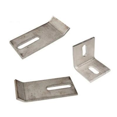 China 90 Degree Anchor Building Materials Curtain Wall Hardware Powder Coated for sale
