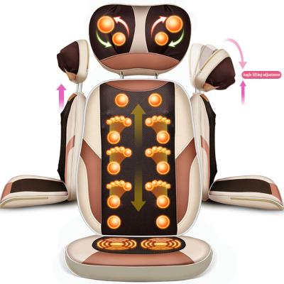 China Hot Selling Smart Body Cervical And Lumbar Massage Cushion Soothing Massage Kneading Cushion for sale