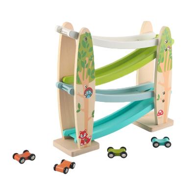 China High Quality Eco-Friendly Early Education Toy Car Children's Toy Car Race Track Wooden Toy Cars For Early Educational for sale