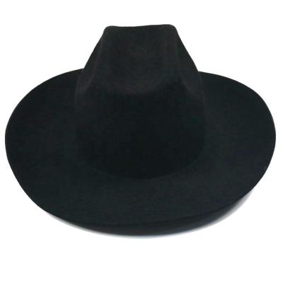 China Custom Brim Character Hats Wide Brim Felted Hat Felt Hats Men's Floppy Felt Hats for sale