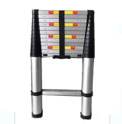 China Telescopic Ladders 3.8M/12.5FT Stable Lightweight Folding Aluminum Ladder for sale