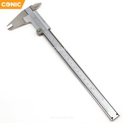 China 200x0.05mm High Quality Mono-block Spline Design Flute Design Stainless Steel Vernier Caliper for sale