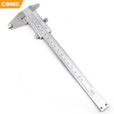 China Stainless Steel Source Factory Monoblock Vernier Caliper with Graduation 0.05mm for sale