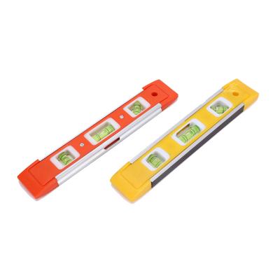 China Mini Magnetic Adhesive Torpedo Spirit Level Household Decoration Building Measurement Spirit Level for sale