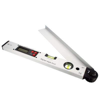 China Alloy Aluminum 400mm Goniometer Digital Electronic Level Angle Ruler Inclinometer 225 Degree Protractor Level Gauge for sale