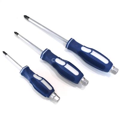 China New Product Plastic 3PC JIS Go-thru Screwdriver Set Made From 6150 Chrome Vanadium Steel for sale