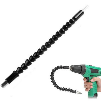 China Factory Outlet 200mm 250mm 300mm Flexible Shaft Screwdriver Drill Extension Plastic Screwdriver Bit for sale