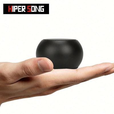 China AirPlay Factory Direct Sale Cute Round Metal Texture Sound Quality Car Small Speaker for sale