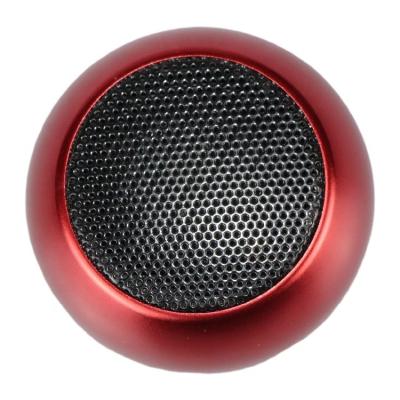 China No Distress Buying Speakers Support Disc Mini Metal Round Steel Cannon Radio Speaker for sale