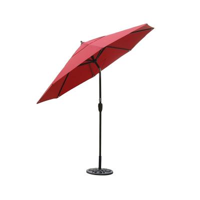 China Custom Promotional High Quality Aluminum Parasol Resistant Large Outdoor Sun Uumbrellas Modern Wholesale Wind Sea Beach Umbrella UV for sale