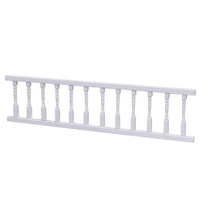 China 12 Pillars TOY 1:12 Dollhouse Mini Doll House Furniture Wooden White Railing Material Accessories Decoration MODEL for sale