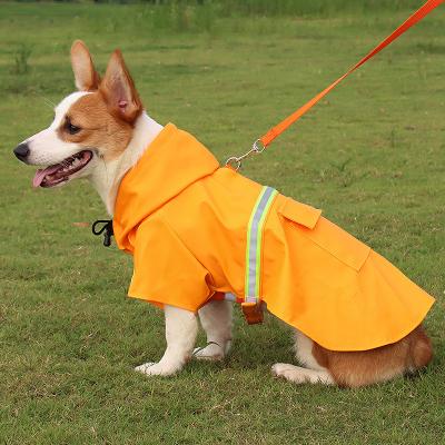 China Sustainable Wholesale Dog Clothes Luxury Dress Dog Raincoats Waterproof Reflective Gears For Large And Small Dogs for sale