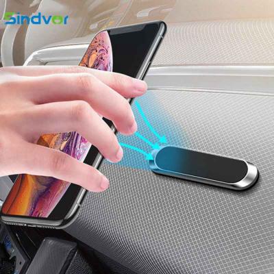 China Magnetic Phone Mount 360 Degree Rotation Mini Strip Cellphone Wall Universal Phone Holder Car Stand for sale