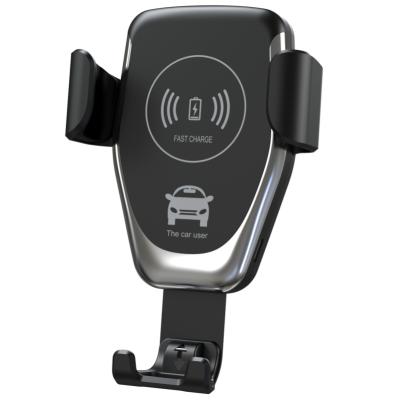 China Mobile Phone 10W Mount Car Fast Charging Wireless Charger for Samsung Galaxy S10 for iPhone for sale