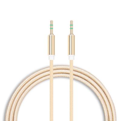 China COMPUTER Premium 3.5mm Jack Plug to Male Jack Cable Colored Car Stereo Aux/Auxiliary Audio Cable for sale