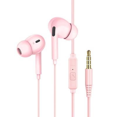 China In-Ear Macaron Color In-Ear Headphones Heavy Powerful Bass Wired Earbuds With HD Microphone for sale